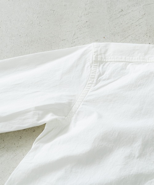 quadro（クオドロ）の「高密度ダンプレギュラーシャツ（シャツ/ブラウス・メンズ・ホワイト・LARGE/SMALL/MEDIUM）」の16枚目の写真