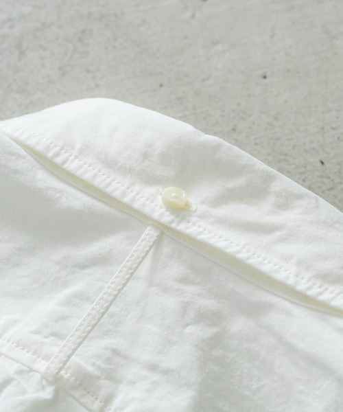 quadro（クオドロ）の「高密度ダンプレギュラーシャツ（シャツ/ブラウス・メンズ・ホワイト・LARGE/SMALL/MEDIUM）」の19枚目の写真