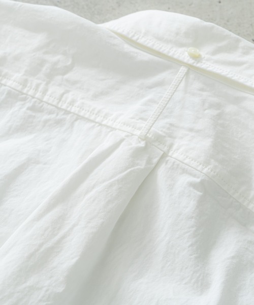 quadro（クオドロ）の「高密度ダンプレギュラーシャツ（シャツ/ブラウス・メンズ・ホワイト・LARGE/SMALL/MEDIUM）」の18枚目の写真