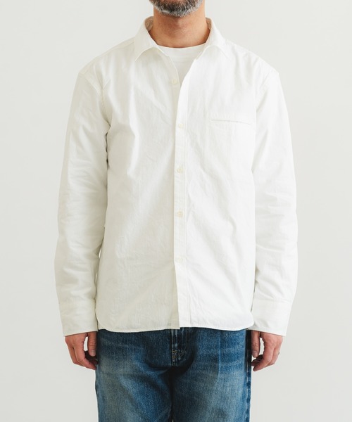 quadro（クオドロ）の「高密度ダンプレギュラーシャツ（シャツ/ブラウス・メンズ・ホワイト・LARGE/SMALL/MEDIUM）」の22枚目の写真