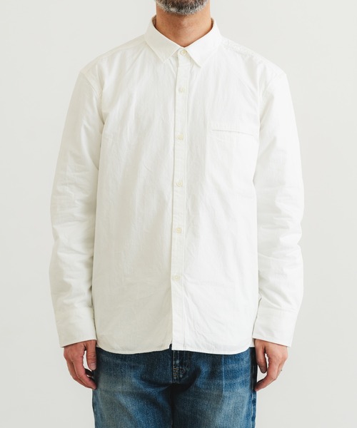 quadro（クオドロ）の「高密度ダンプレギュラーシャツ（シャツ/ブラウス・メンズ・ホワイト・LARGE/SMALL/MEDIUM）」の7枚目の写真