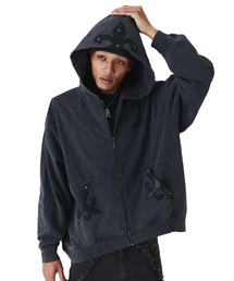 Supplier ブラック パーカー SUPPLIER（サプライヤー）の「SUPPLIER/サプライヤー/別注 CROSS