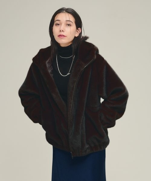 最高の品質 1/7限定価格】eL Blouson Hood Fur ジャケット・アウター