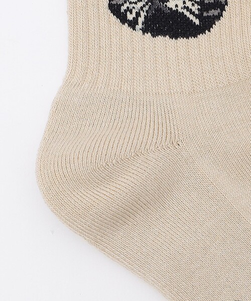 ROSTER SOX（ロスターソックス）の「ROSTER SOX: CAT（ソックス/靴下・メンズ・ベージュ/ナチュラル・ONE SIZE）」の4枚目の写真