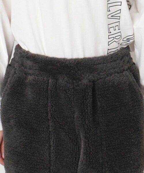 Dessin（デッサン）の「ボアリラックスパンツ（その他パンツ・メンズ・ブラウン系/チャコールグレー・02/03）」の13枚目の写真