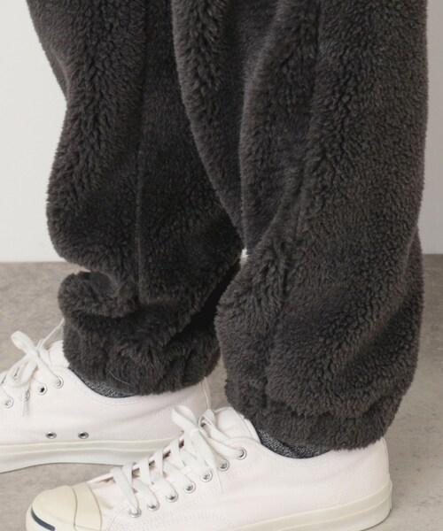 Dessin（デッサン）の「ボアリラックスパンツ（その他パンツ・メンズ・ブラウン系/チャコールグレー・02/03）」の16枚目の写真