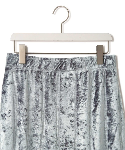 MILLER（ミラー）の「【Miller for ADAM ET ROPE'】別注ベロアSKIRT（スカート・レディース・チャコールグレー/ブラック/ブルー・FREE）」の19枚目の写真