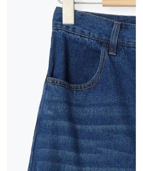 ehka sopo(エヘカソポ)の「カーブデニムパンツ(その他パンツ・レディース・チャコールグレー/ブルー/サックスブルー・M/S)」の8枚目の写真