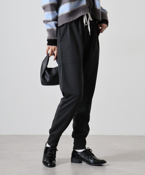 Men's Japanese Sweat Pants Casual Cotton Linen Stretch