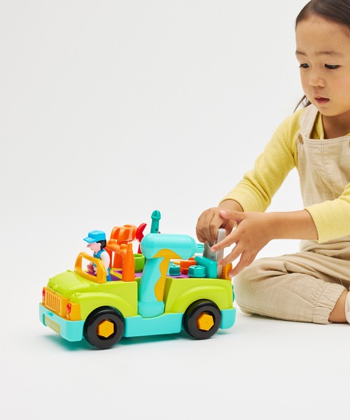 工具がいっぱい!組立できるDIYトラック（おもちゃ）｜DADWAY