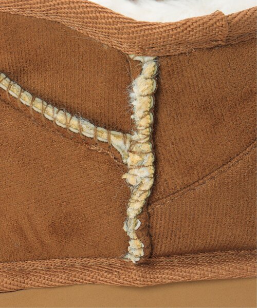 VENCEEXCHANGE（ヴァンスエクスチェンジ）の「ムートンブーツ（ブーツ・レディース・グレー/ブラック/キャメル・L/M）」の9枚目の写真