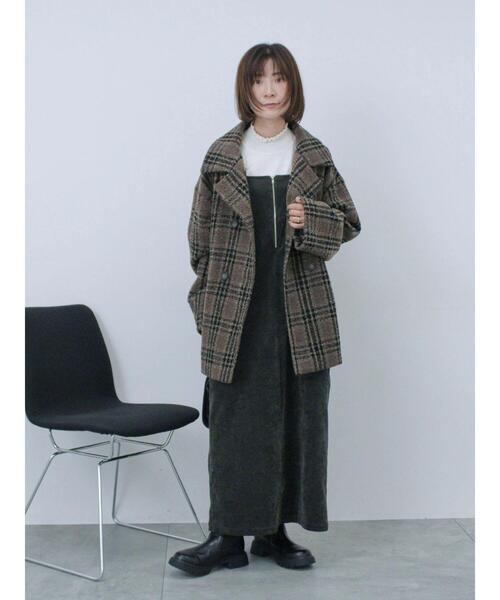 Samansa Mos2 blue（サマンサモスモスブルー）の「フリル衿ニットプルオーバー（ニット/セーター・レディース・ブラック/ブルー/オフホワイト・F）」の10枚目の写真