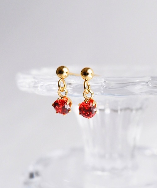 CERCA(チェルカ)の「SARINOHANA/キュービックジルコニアピアス/ゴールド/シルバー(ピアス(両耳用)・レディース・B/その他4/A/その他1/その他2/その他3/その他5/C/D/E・FREE)」の19枚目の写真