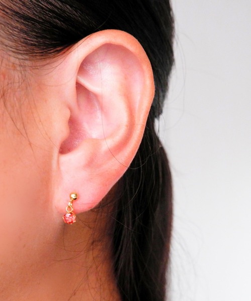 CERCA(チェルカ)の「SARINOHANA/キュービックジルコニアピアス/ゴールド/シルバー(ピアス(両耳用)・レディース・B/その他4/A/その他1/その他2/その他3/その他5/C/D/E・FREE)」の20枚目の写真