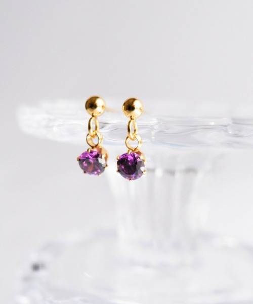 CERCA(チェルカ)の「SARINOHANA/キュービックジルコニアピアス/ゴールド/シルバー(ピアス(両耳用)・レディース・B/その他4/A/その他1/その他2/その他3/その他5/C/D/E・FREE)」の21枚目の写真