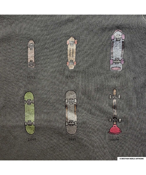 BROTHER MERLE(ブラザー マール)の「RIVER SIDE CULTURE/Brother Merle(ブラザーマール) FINGER BORD プルパーカー (M4)(パーカー・メンズ・オートミール/チャコールグレー・MEDIUM/LARGE/X-LARGE)」の13枚目の写真