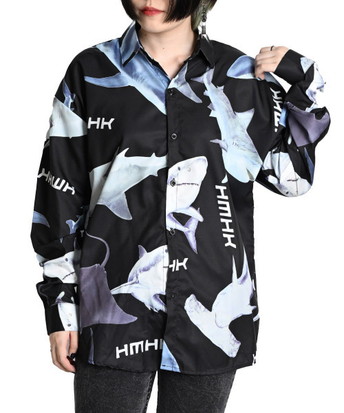 【MARAI】長袖 柄シャツ（シャツ/ブラウス）｜MARAI（マーライ）