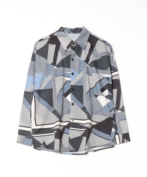 【MARAI】長袖 柄シャツ（シャツ/ブラウス）｜MARAI（マーライ）