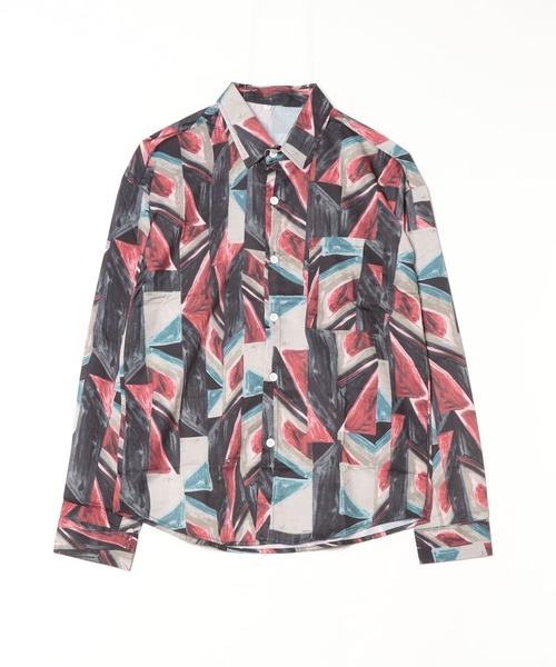 【MARAI】長袖 柄シャツ（シャツ/ブラウス）｜MARAI（マーライ）