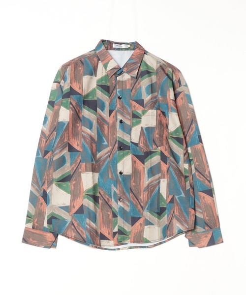 【MARAI】長袖 柄シャツ（シャツ/ブラウス）｜MARAI（マーライ）