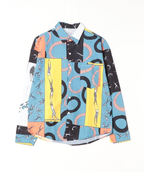 【MARAI】長袖 柄シャツ（シャツ/ブラウス）｜MARAI（マーライ）