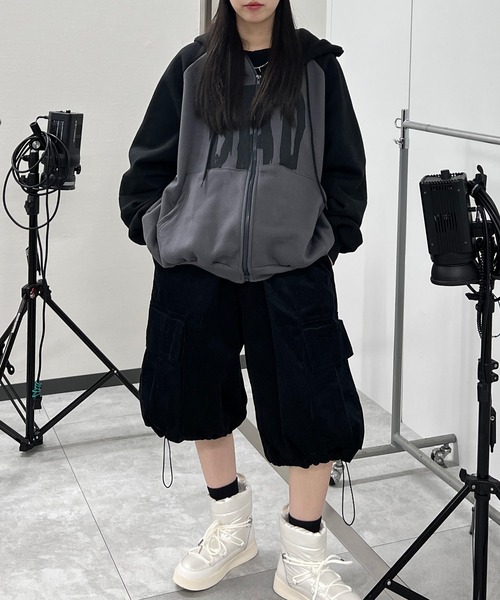 セール】BADラグランZIPパーカー（パーカー）｜Figments