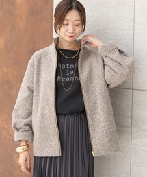 Elura | カーリーシャギーZIPブルゾン/234746(その他アウター)
