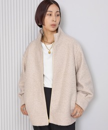 カーリーシャギーZIPブルゾン/234746