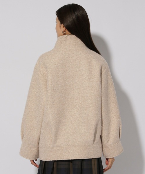 Elura（エルーラ）の「カーリーシャギーZIPブルゾン/234746（その他アウター・レディース・ライトベージュ/ブラウン系その他・MEDIUM/LARGE）」の13枚目の写真