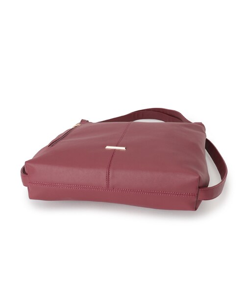 ITS'DEMO（イッツデモ）の「◆【A4対応】2WAYリュック（バックパック/リュック・レディース・シルバー/ブラック/ナチュラル/ボルドー・00）」の18枚目の写真