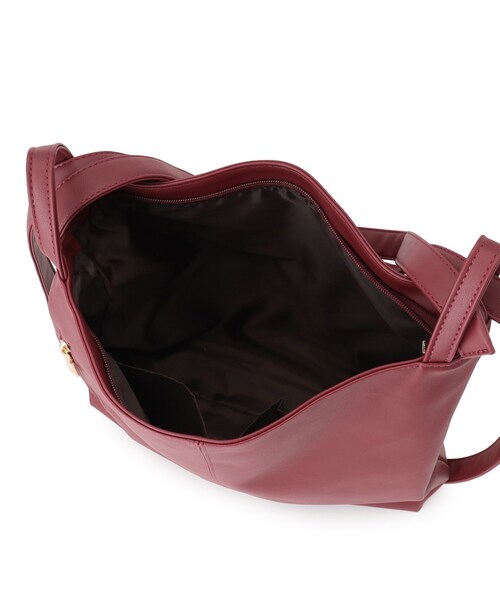 ITS'DEMO（イッツデモ）の「◆【A4対応】2WAYリュック（バックパック/リュック・レディース・シルバー/ブラック/ナチュラル/ボルドー・00）」の19枚目の写真