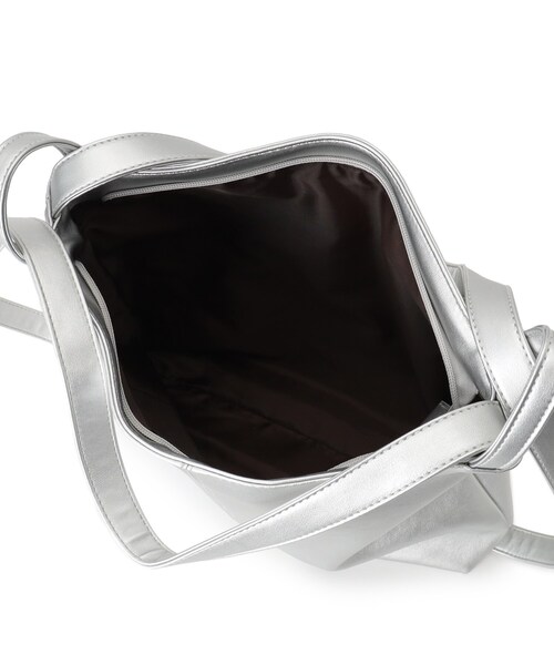 ITS'DEMO（イッツデモ）の「◆【A4対応】2WAYリュック（バックパック/リュック・レディース・シルバー/ブラック/ナチュラル/ボルドー・00）」の20枚目の写真