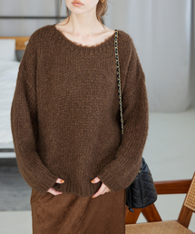 TRICOTS JEAN MARC（トリコットジーンマルク）の「《追加》TRICOTS JEAN MARC/トリコットジーンマルク SLOBE別注 PO KNIT SESAMY（ニット/セーター）」