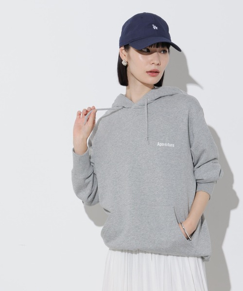 Apo(s)ture(アポスチャー)の「Apo(s)tureロゴスウェットパーカー(パーカー・メンズ・ブラック/ホワイト/グレー・XL/L/M/S)」の4枚目の写真