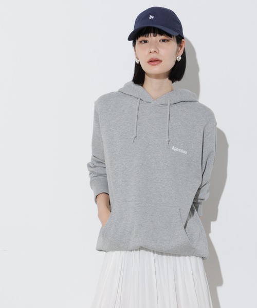 Apo(s)ture(アポスチャー)の「Apo(s)tureロゴスウェットパーカー(パーカー・メンズ・ブラック/ホワイト/グレー・XL/L/M/S)」の6枚目の写真