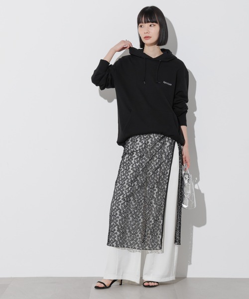Apo(s)ture(アポスチャー)の「Apo(s)tureロゴスウェットパーカー(パーカー・メンズ・ブラック/ホワイト/グレー・XL/L/M/S)」の22枚目の写真
