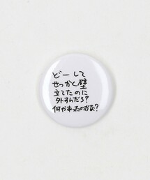 【別注】＜SEPARATE BATH & TOILET × 6(ROKU)＞BADGE OSAKA/缶バッジ