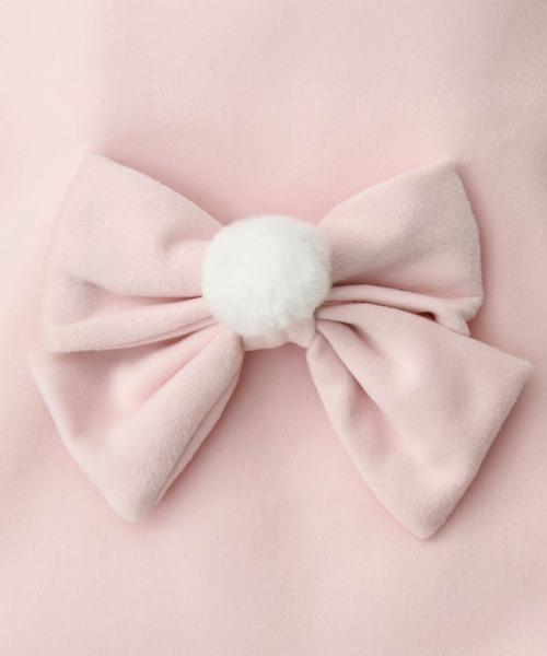 完売品♡ケープ付きホワイトコート Aライン リボン 美品 ビッグリボンケープコート(NO.061024) | Outer | Bouquet de Mariee