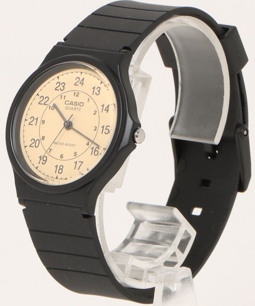 CASIO カシオ/ スタンダード アナログクォーツ ラウンドフェイス腕時計 日常生活防水 MQ-24（アナログ腕時計）｜CASIO（カシオ） 6,380円