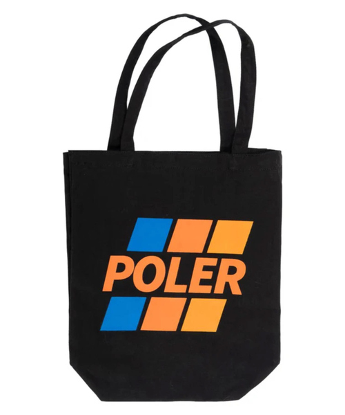 POLeR（ポーラー）の「【POLeR/ポーラー】ポリッシュトート（トートバッグ・メンズ・アイボリー/ブラック・フリー）」の2枚目の写真