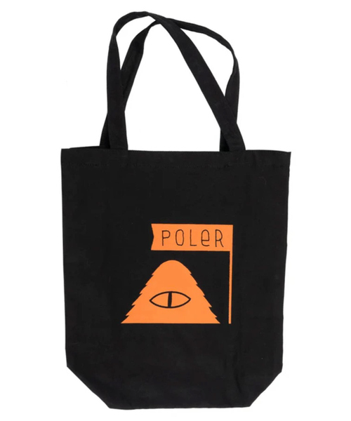 POLeR（ポーラー）の「【POLeR/ポーラー】ポリッシュトート（トートバッグ・メンズ・アイボリー/ブラック・フリー）」の5枚目の写真