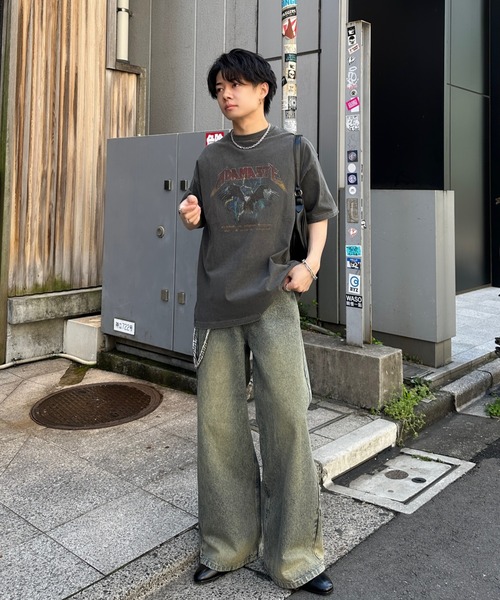 ADAMASTE（アダマスト）の「12oz semi flare denim pants - 12オンスセミフレアデニムパンツ（デニムパンツ・メンズ・ブルー/ライトグレー・MEDIUM/LARGE）」の17枚目の写真
