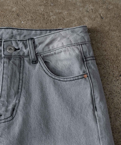 パンツ YILON / SEMI FLARE DENIM YILON ORIGINAL DEMIM 大人気のセミフレアデニムが春夏らしい