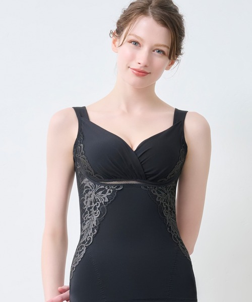 セール】綿混キャッチャーカップレースブラキャミ24 ブラデリス 補正