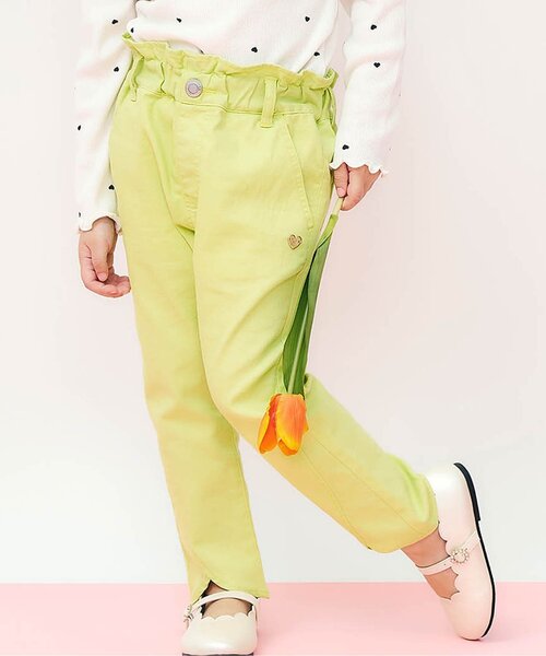 Plantation チューリップ柄パンツ 心を掴む。チューリップワイドパンツ  の通販｜マーライ【公式