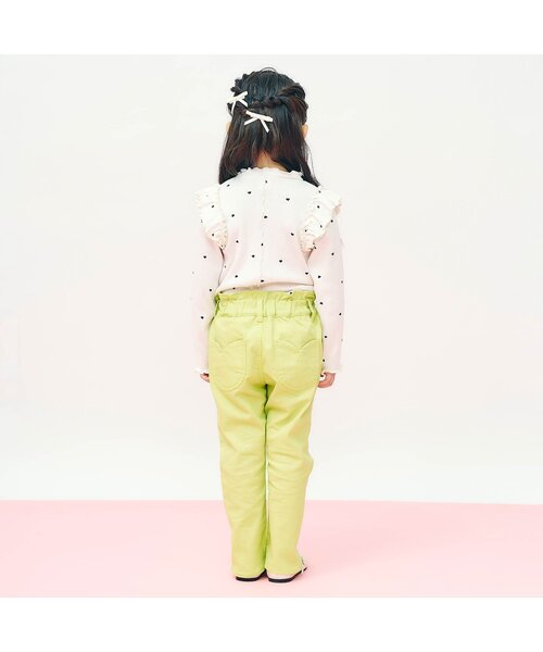 apres les cours（アプレレクール）の「【ジュニア対応】チューリップきゅんパンツ（その他パンツ・キッズ・ブラック/ピンク/ライム/ブルー・110/100/90/130/80/120/140）」の19枚目の写真