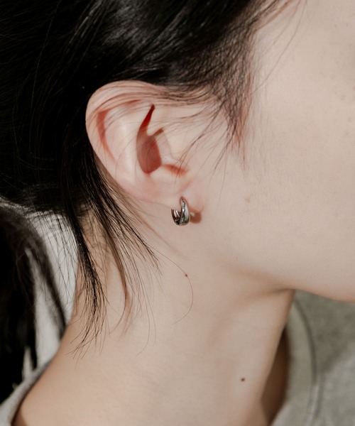 ★セール／即発♪★Shashi Cristinaドロップピアス★ Orinda オランダ クリスタルドロップピアス - Silver | CHARLES