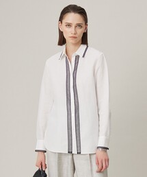 ICB クリーンブロード クロップドブラウス ICB｜【洗える】 クリーンブロード クロップドブラウス