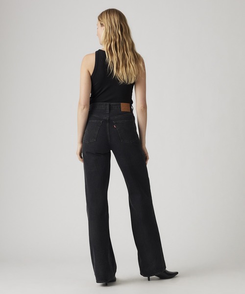 Levi's(リーバイス)の「Levi's/リーバイス RIBCAGE WIDE LEG(デニムパンツ・レディース・ライトインディゴブルー/ブラック・25inch/28inch/23inch/27inch/26inch/24inch)」の5枚目の写真