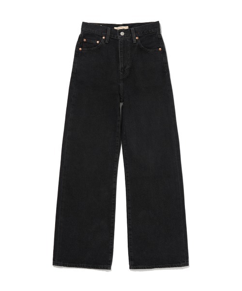 Levi's(リーバイス)の「Levi's/リーバイス RIBCAGE WIDE LEG(デニムパンツ・レディース・ライトインディゴブルー/ブラック・25inch/28inch/23inch/27inch/26inch/24inch)」の6枚目の写真